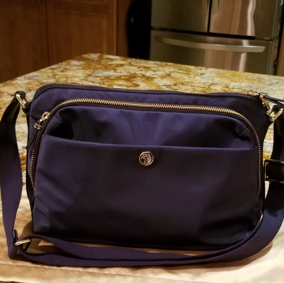 Talbots Handbags - Talbots Shoulder Messenger Bag Blue
